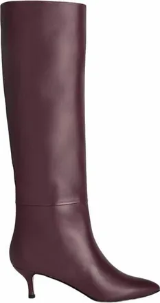Neil J. Rodgers Eva Slouch Boot in Burgundy Nappa at Nordstrom, Size 39.5