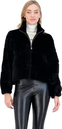 Gorski Shearling Lamb Horizontal Zip Jacket in Black at Nordstrom, Size X-Large