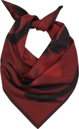 Kazar Luxe Zijden Sjaal - Dames - Zijden sjaals - Bruin - ONE Size - Accessoires