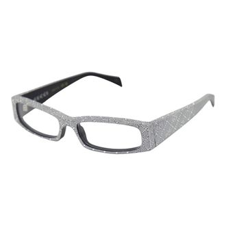 Gucci Glasses, unisex, Gray, Size: 56 MM 1990s Slim Optical Glasses