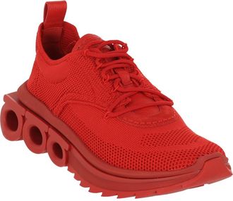 Ferragamo Nima Knit Sneaker in Red at Nordstrom Rack, Size 7