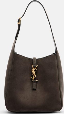 Saint Laurent Borsa a spalla Le 5 à 7 Supple Small in suede