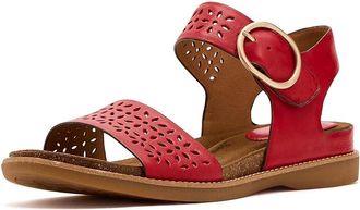 S&ouml;fft Bali Iii Womens Sandals Red Coral : 8.5 M (B), Leather