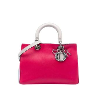 Dior Pre-owned Diorissimo Tote - Dames - Pre-owned - Roze - Maat: ONE Size Leer