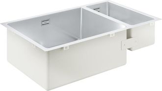 GROHE Fregadero De Acero Inoxidable 76 X 45 Cm Grohe K700 Medio Seno Izquierdo