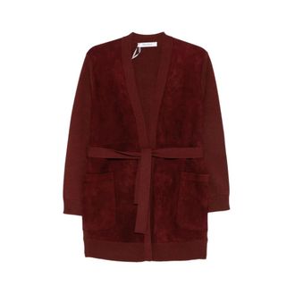 Max Mara Dames, Truien, Rood, Maat: M Su&egrave;de