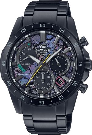 Casio EFS-S580CP-1AVUPRC Waterproof EDIFICE Solar Powered Mens Analog EFS-S580CP-1AVUPRC