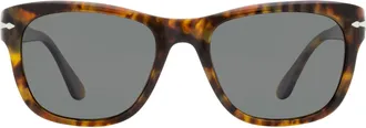 Persol PO3313S Large Square Sunglasses - Brown