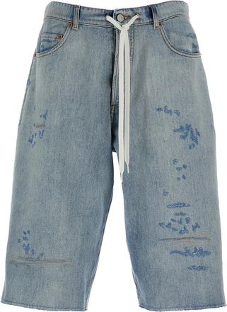 Maison Margiela Logo-patch Bermuda Shorts