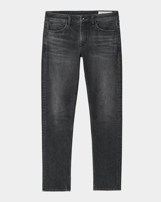 Rag & Bone Men & apos;s Faded Wash Whiskered Jeans