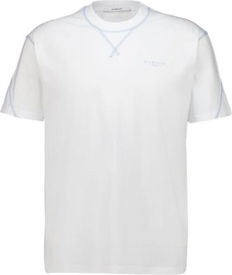 Givenchy Tops, Heren, Wit, M, T-Shirts