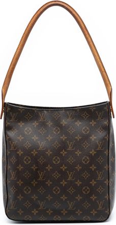 Louis Vuitton Pre-owned Womens Monogram Looping Gm - Brown Textile - One Size