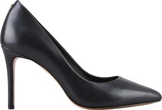 Cosmoparis Schoenen, Dames, Zwart, 40 EU, Leer, Zwarte puntige hakken