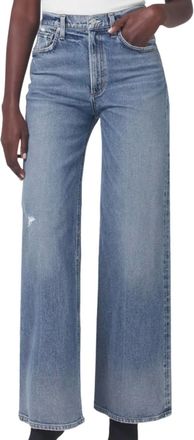 Citizens Of Humanity Paloma Baggy Wide Leg Jeans In Ascent