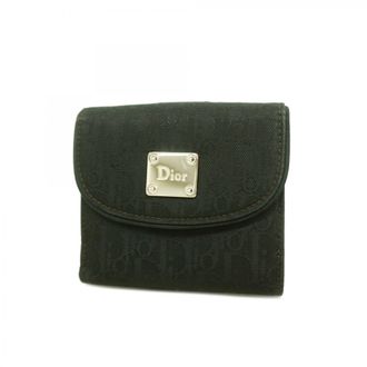 Dior Black Nylon Canvas Wallet (Bi-Fold) (Pre-Owned)