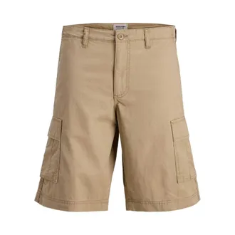 Jack & Jones Jack And Jones Heren Getailleerde Cargo Shorts van katoenmix (Servies)