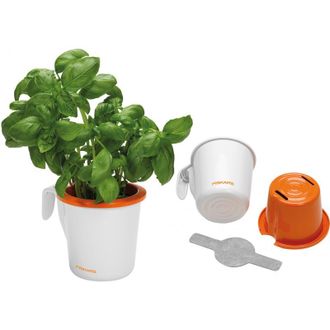 Fiskars 111821 Bote De C&eacute;sped Arom&aacute;tico &Oslash; 90 Mm (por 4)