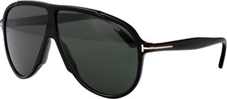 Tom Ford Vladimir Zonnebril - unisex - Zonnebrillen - Zwart - 65 MM - Accessoires