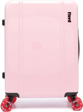 Floyd Roze harde schaal koffer met TSA-slot - Dames - Handbagage koffer - Roze - ONE Size - Koffers