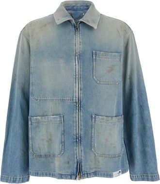 Golden Goose Hombre, Chaquetas, Azul, Talla: L