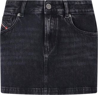 Diesel Gonna Mini In Denim