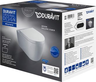 Duravit Juego Para Wc De Inodoro Suspendido Duravit Me By Starck