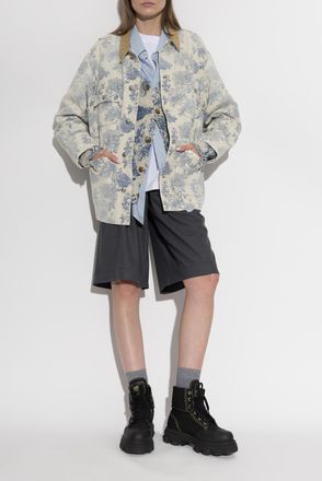 R13 Denim Jacket In vintage Style, Womens, Blue