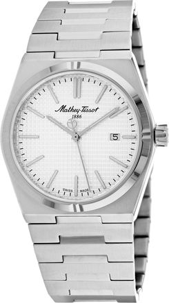 Mathey-Tissot Mens Zoltan Silver Dial Watch
