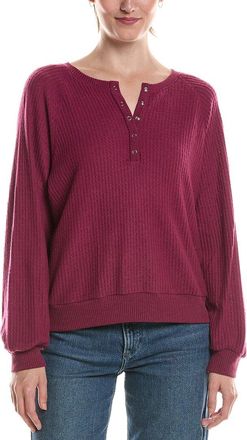 Michael Stars Eira Henley Raglan