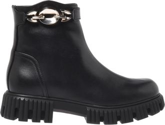 Baldinini Schoenen, Dames, Zwart, 37 1/2 EU, Enkellaarzen