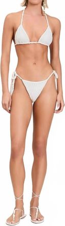 Devon Windsor Rosalee Bikini Bottom In Ecru