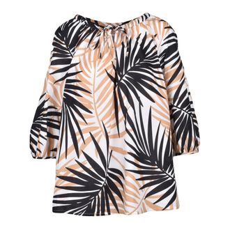 Marina Rinaldi Dames, Blouses & Shirts, Veelkleurig, Maat: XL Katoen