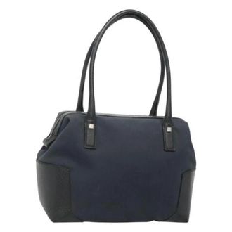 Ferragamo Pre-owned Nylon handbags - Dames - Vintage Handtas - Zwart - ONE Size - Nylon - Vintage