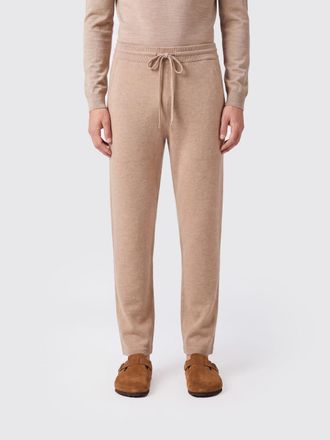 Canali Pants Men color Beige