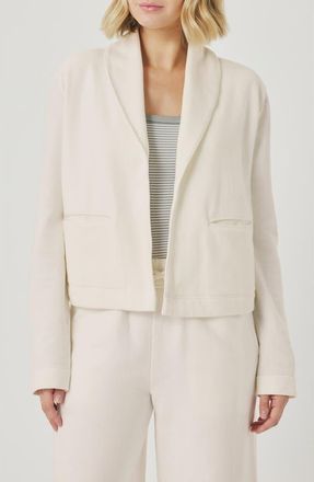 Splendid Greta Terry Blazer in Shell White at Nordstrom, Size X-Small