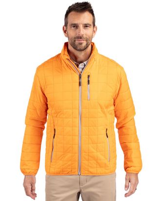 Cutter & Buck Rainier PrimaLoft Mens Eco Insulated Full Zip Puffer Jacket