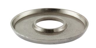 Schubiger M&ouml;bel Tablett Ringteller Vernickelt D: 50 cm