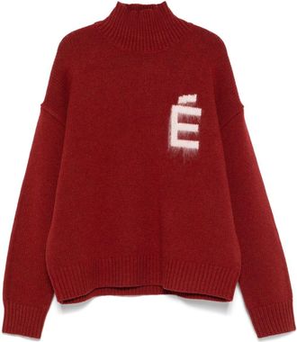 Études Studio Maglione a collo alto - Rosso