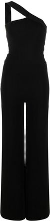 Gauge81 Rueda one-shoulder jumpsuit - women - Polyamide/Rayon - S - Black