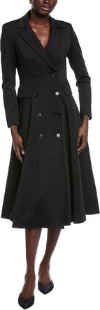 Carla Ruiz Double-Breasted Coat Dress