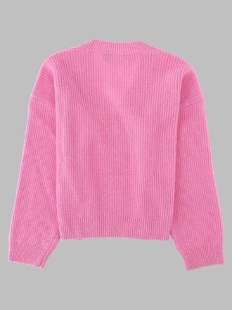 Msgm Wool and Cashmere Cardigan - Pink