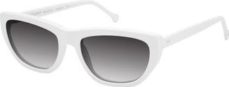 Colors In Optics Arlo Sunglasses in White at Nordstrom