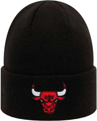 New Era New Era Heren Chicago Bulls muts (Zwart/Rood)