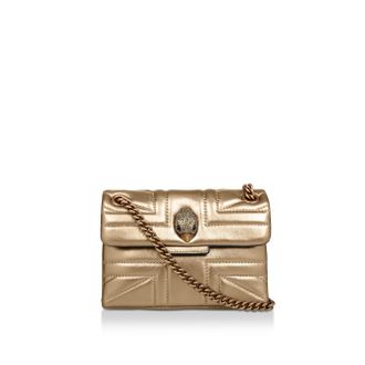 Kurt Geiger Womens Leather Kgl Mini Kensington Uj Bag - Gold - One Size