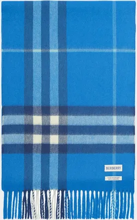 Burberry Men & apos;s Check Cashmere Scarf