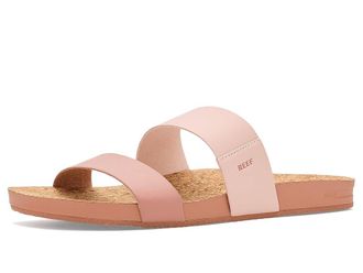 Reef Cushion Vista Womens Sandals Cameo Rose Duo : 8.5 B - Medium, Faux Leather