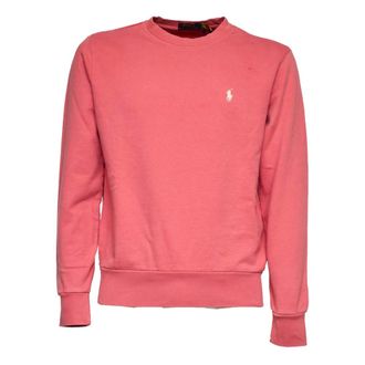 Polo Ralph Lauren Sweatshirts, male, Red, Size: XL Girocollo