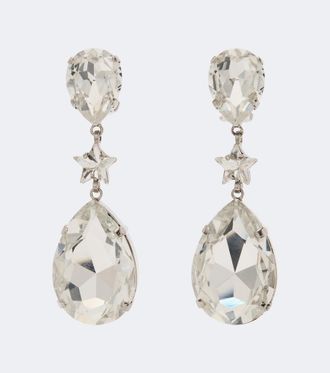 Dolce & Gabbana Pendientes de clip con cristales