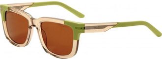 Nike Mens IH0898X 54 202 Crescent Fall Sunglasses - Beige - One Size
