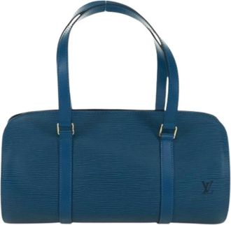Louis Vuitton Pre-owned Handbags, female, Blue, Size: ONE SIZE Pre-owned Vintage Handbag